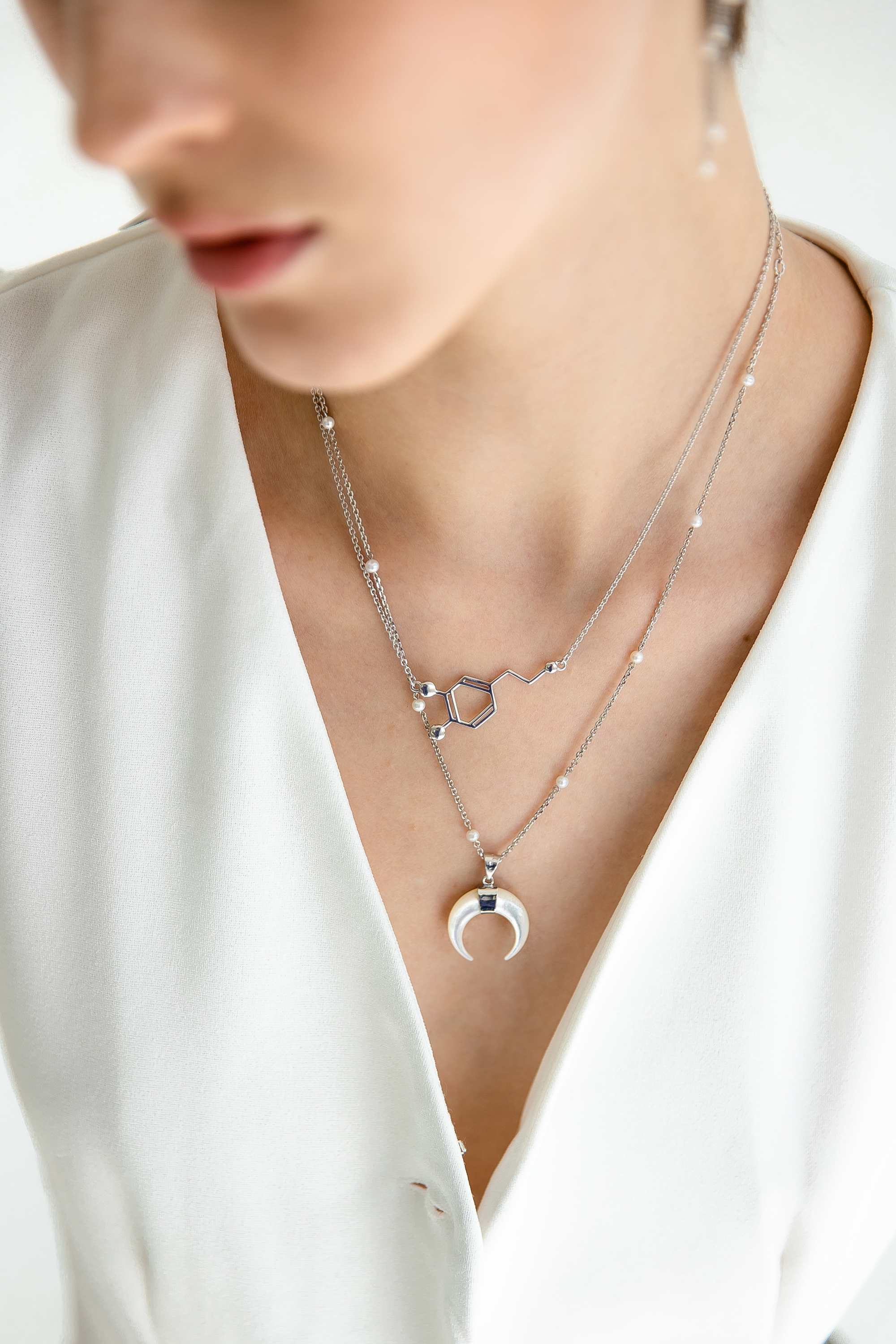 Чокер с жемчугом