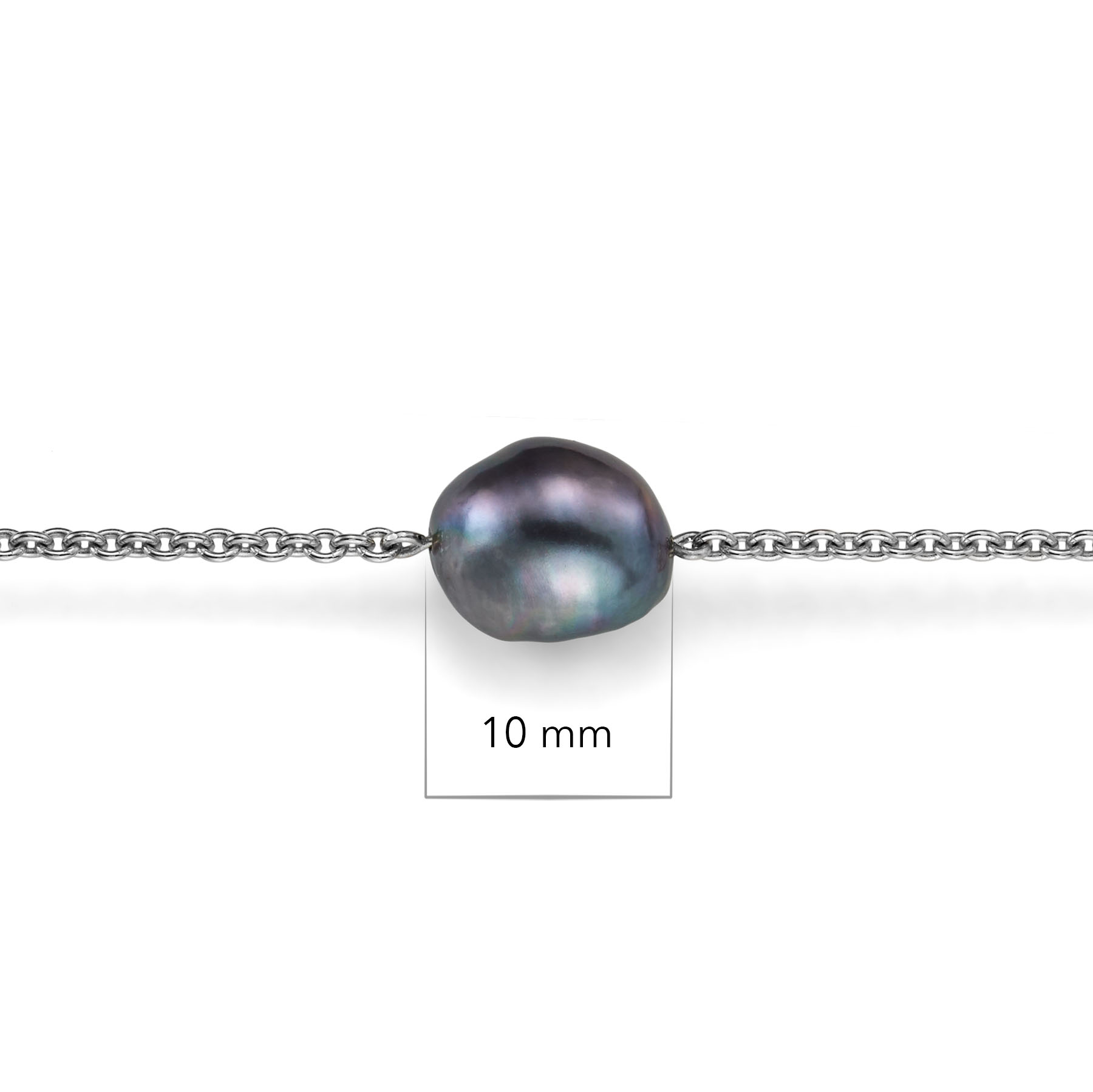 Колье с темной жемчужиной