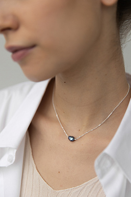 Колье с темной жемчужиной