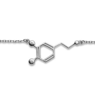 Колье Молекула Дофамина