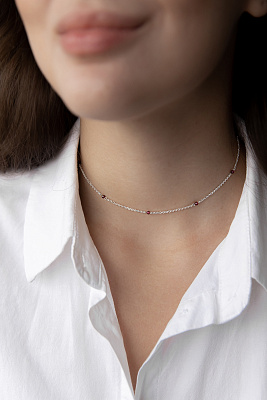 Чокер с гранатом