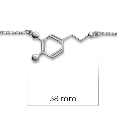 Колье Молекула Дофамина