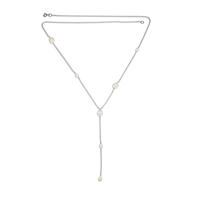 Колье-галстук с жемчугом