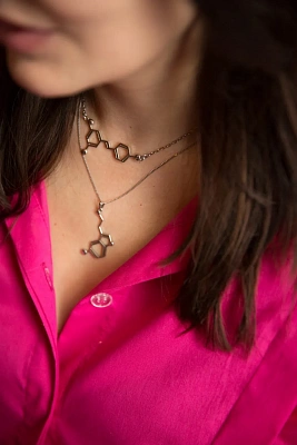 Колье Молекула Вина