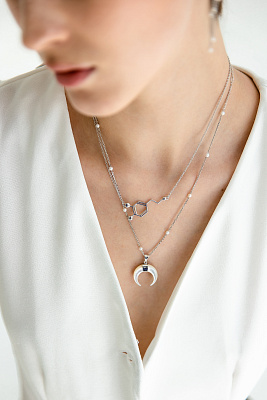 Колье Молекула Дофамина