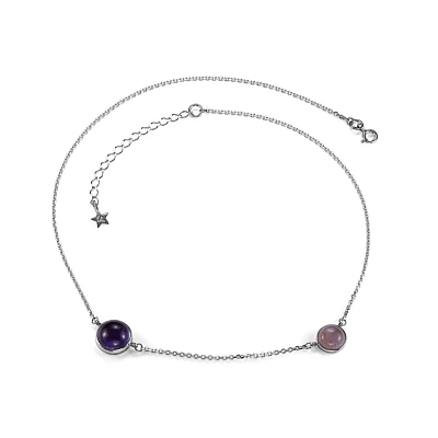 Колье с аметистом