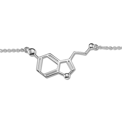 Колье Молекула Серотонина