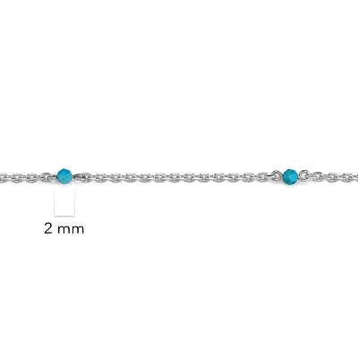 Чокер с бирюзой